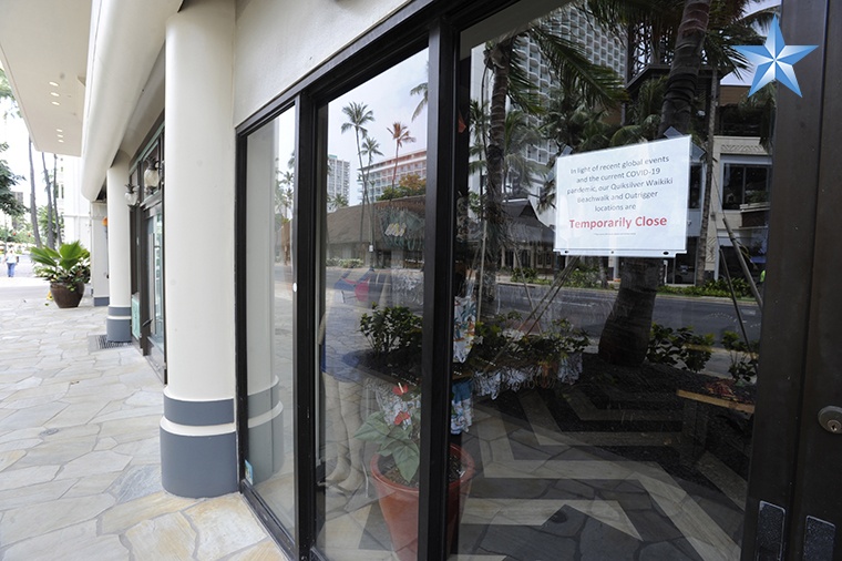 Businesses close their doors in Waikiki during coronavirus pandemic | Honolulu Star-Advertiser