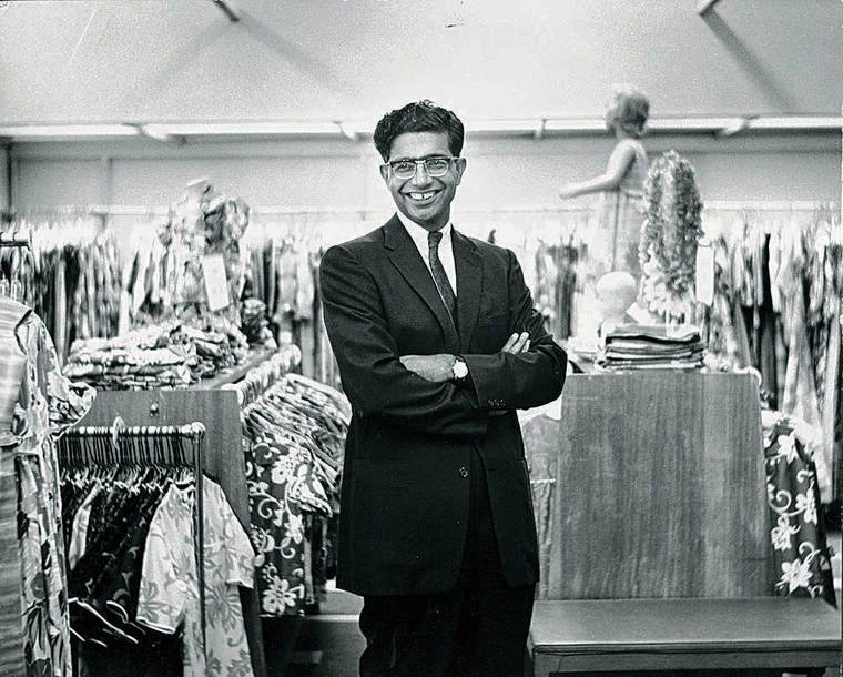 COURTESY OF THE WATUMULL FAMILY
                                Gulab Watumull was an early leader in garment manufacturing and retail in Hawaii. He also supported the arts community and sponsored theatrical productions.