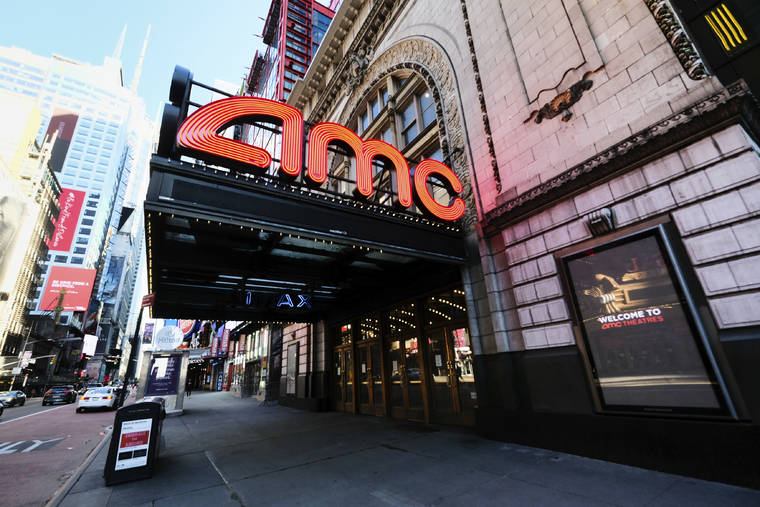 ASSOCIATED PRESS / MAY 13
                                AMC Empire 25 theatre appeared on 42nd Street in New York.