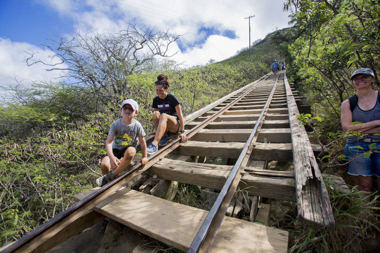 STAR-ADVERTISER / 2018
                                The Koko Crater stairs hike will close for repairs this month.