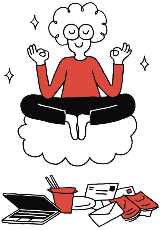 NEW YORK TIMES
                                Meditation, a regular practice can help with depression, chronic pain, anxiety and sleep issues. It’s sort of like stretching, but for your mind.