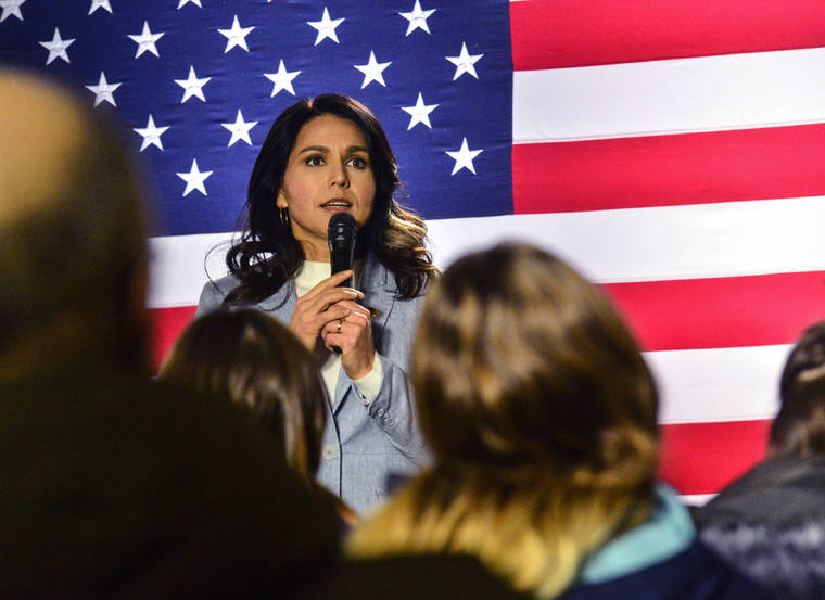 THE BRATTLEBORO REFORMER VIA ASSOCIATED PRESS / JAN. 21
                                U.S. Rep. Tulsi Gabbard (D, Hawaii) announced that the first round of what is known as Title I, Part A assistance will be dispersed in July.