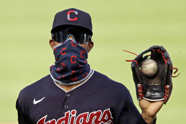 ASSOCIATED PRESS
                                Cleveland Indians shortstop Francisco Lindor is tossed a ball as he jogs to the dugout at the end of the fifth inning of an exhibition baseball game in Pittsburgh on Wednesday. The Indians won 5-3.