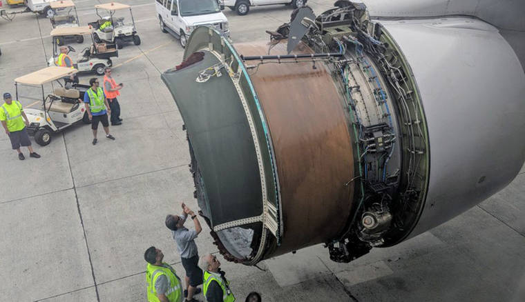 Inspectors Missed Problems In Engine That Failed In 2018 Hawaii Bound Flight Ntsb Says Honolulu Star Advertiser