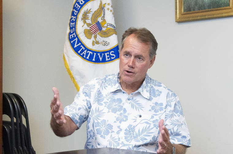 CRAIG T. KOJIMA / AUG. 16
                                U.S. Rep Ed Case faces no opposition from his party’s ranks in the Aug. 8 primary election.