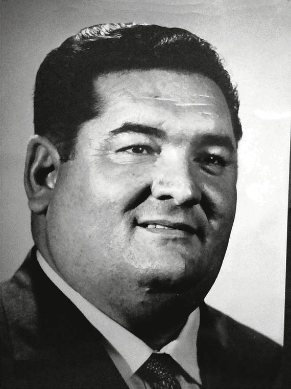 COURTESY CHARMAINE TAVARES
                                <strong>Hannibal Tavares: </strong>
                                <em>The police district commander was the second one in Hana, Maui. He was sent there in February 1942 </em>