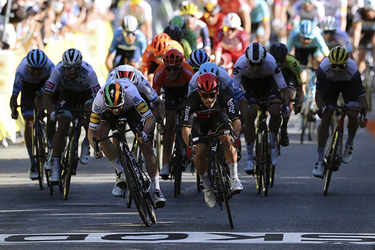 tour de france riders left