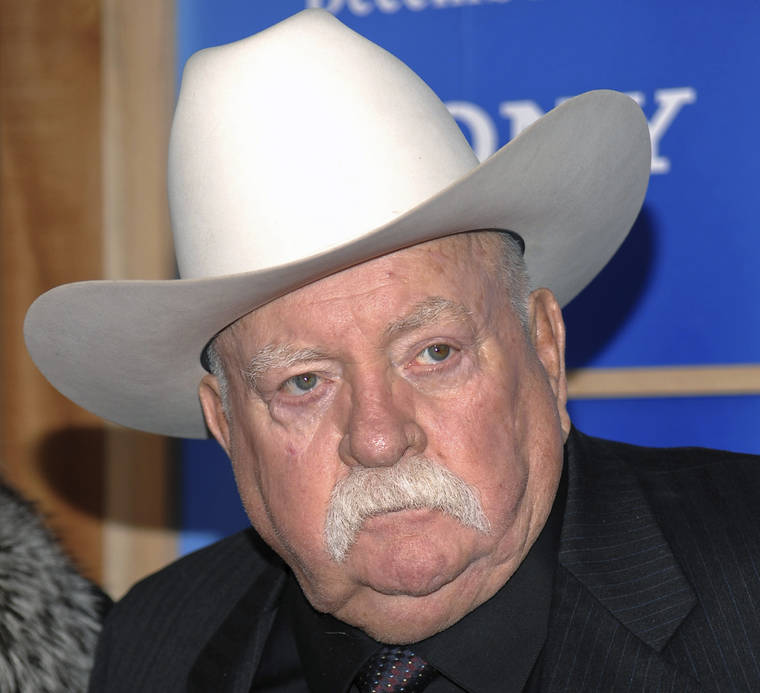 ASSOCIATED PRESS
                                Actor Wilford Brimley attends the premiere of ‘Did You Hear About The Morgans’ at the Ziegfeld Theater in New York in 2009. Wilford Brimley, who worked his way up from stunt performer to star of film such as “Cocoon” and “The Natural,” has died. He was 85. Brimley’s manager Lynda Bensky said the actor died Saturday morning in a Utah hospital.
