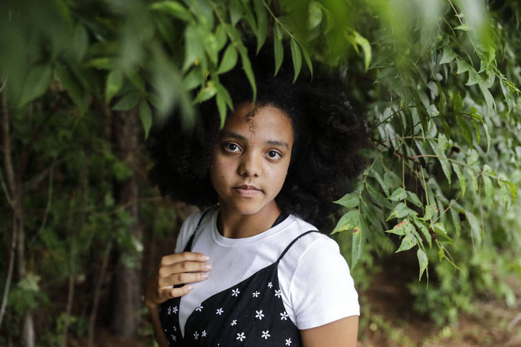 ASSOCIATED PRESS
                                Gabby Bashizi, 17, posed for a portrait, July 24, in Marietta, Ga. Bashizi was one of thousands of teenagers who plotted on the social media site TikTok to reserve tickets to Trump’s rally in Tulsa in June, then not show up.