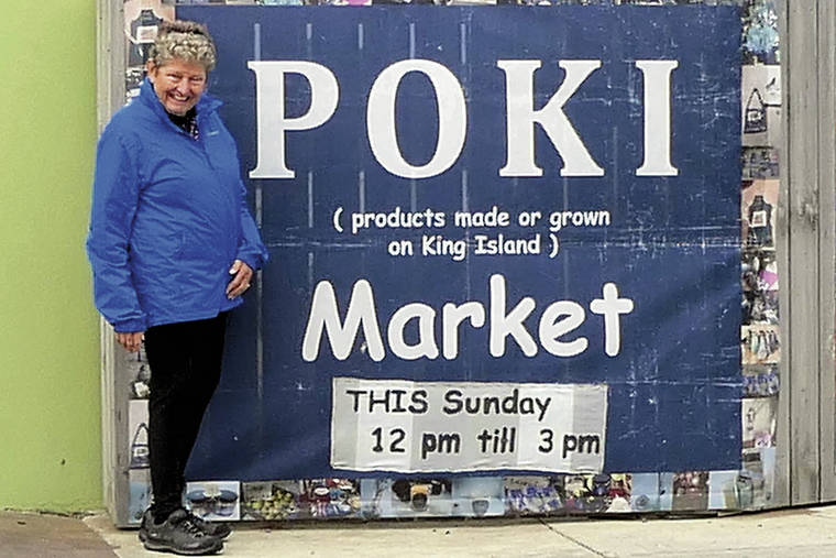While circumnavigating Tasmania with Australia’s Coral Expeditions in January, Hawaii Kai resident Gretchen Arnemann discovered the Poki Market in Currie on King Island. Photo by Bill Arnemann.