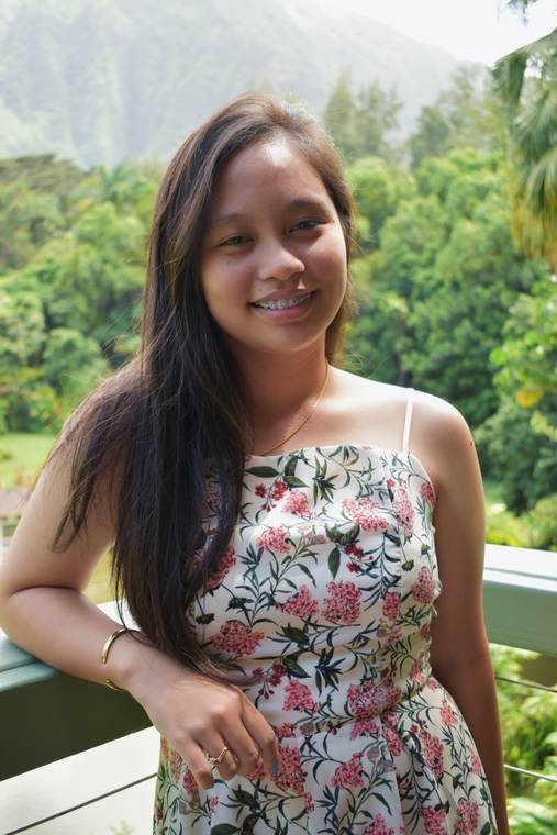 COURTESY MAGNOLIA BASOC
                                Magnolia Basoc graduated from McKinley in May. She was awarded the Filipino Chamber of Commerce of Hawai’i Foundation’s 2019-2020 Scholarship two months later.