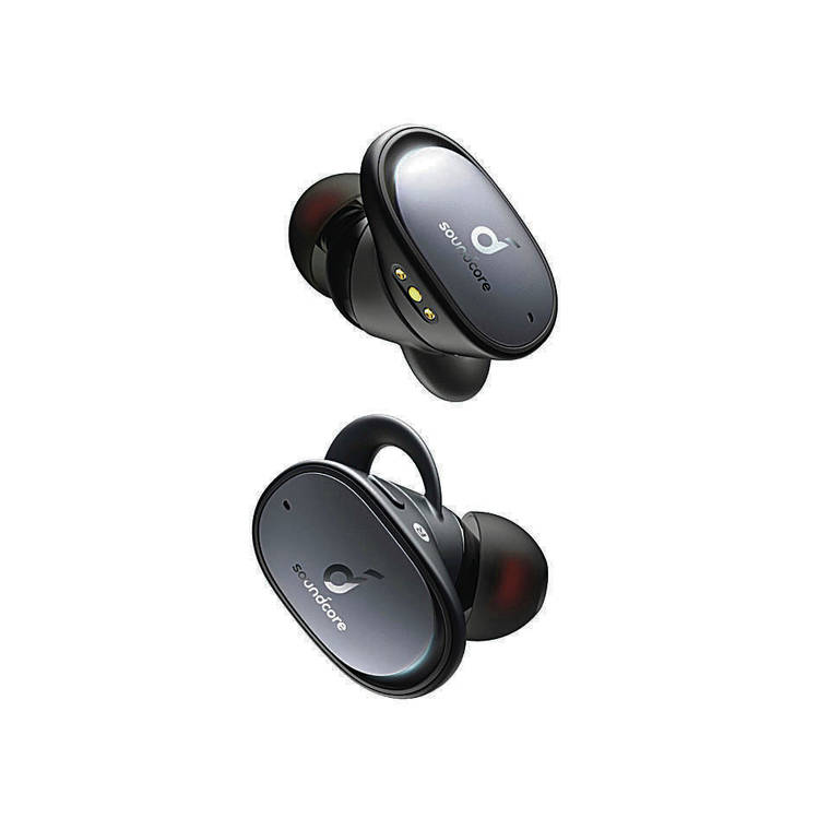 COURTESY ANKER
                                Anker Soundcore Liberty 2 Pro earbuds work well with cell phones and laptops on Zoom calls.