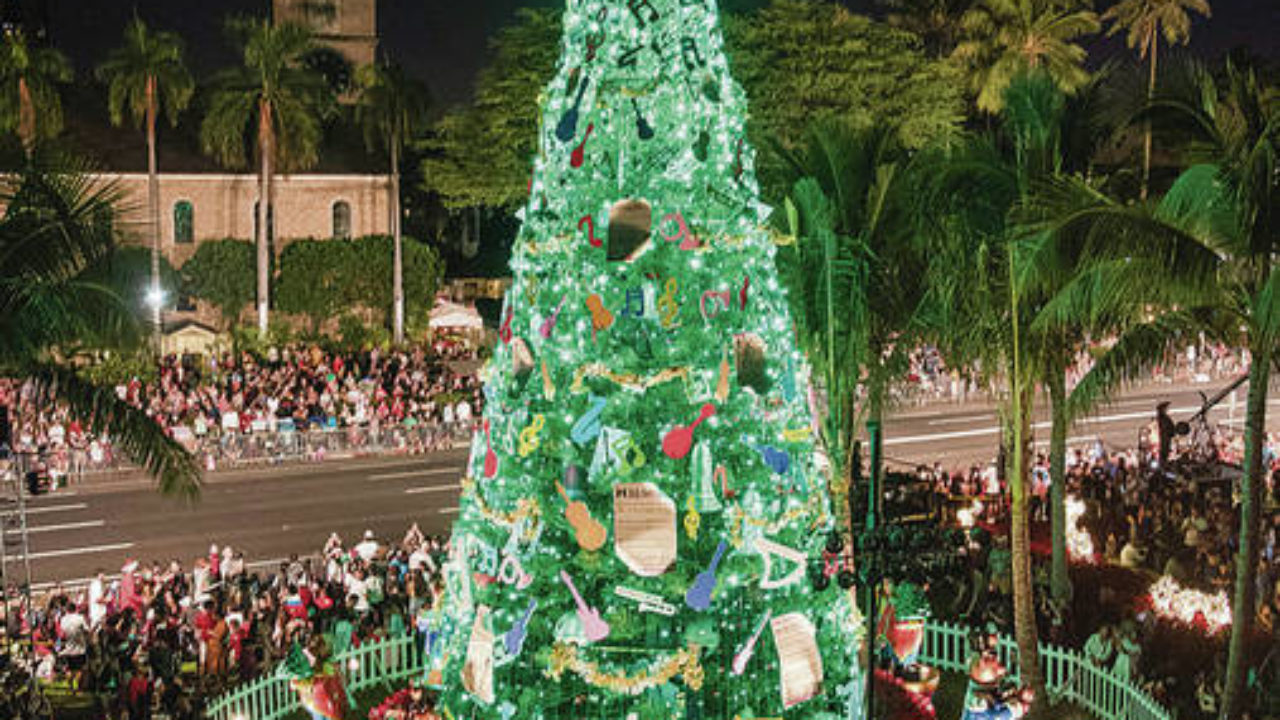 Kokua Line Honolulu City Lights Will Be Drive By Event With No Electric Light Parade Or Big Holiday Crowds Honolulu Star Advertiser