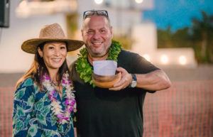 COURTESY HAWAI‘I FOOD AND WINE FESTIVAL
                                Denise Yamaguchi, CEO of the Hawai‘i Food & Wine Festival, will welcome chef Michael Ginor back for a 2020 festival event.