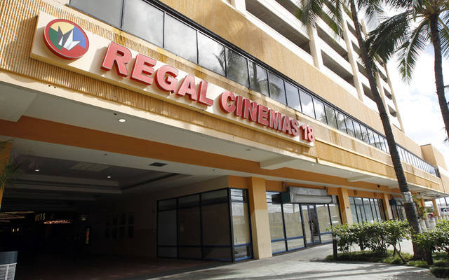 STAR-ADVERTISER / 2014
                                Regal operates a total of eight movie theaters in Hawaii, including one at Dole Cannery.
