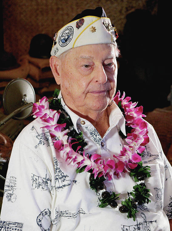 STAR-ADVERTISER
                                <strong>“For thousands of people, the first day of the war was also the last day they saw of it. The loss of those lives showed us what was at stake.”</strong>
                                <strong>Lou Conter</strong>
                                <em>USS Arizona survivor, speaking in a video presentation from his home in Grass Valley, Calif.</em>