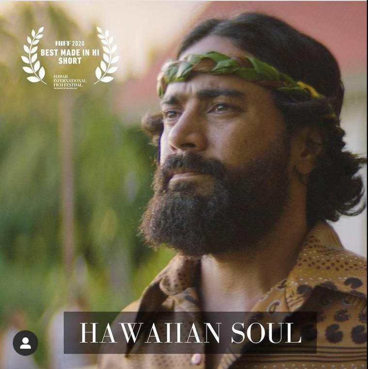 COURTESY KALIKO MA‘I‘I
                                “Hawaiian Soul” received two awards — best made in Hawaii short and the audience award for best short film — at the 40th annual Hawai’i International Film Festival in November.