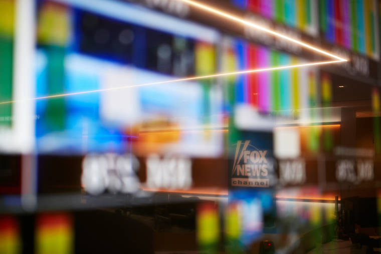 NEW YORK TIMES / 2019
                                Multiple television screens during a broadcast in the Fox Newsroom in New York.