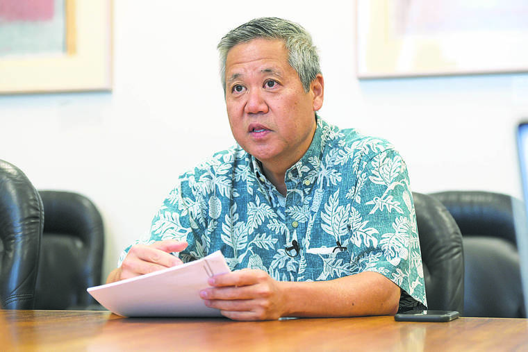 BRUCE ASATO / BASATO@STARADVERTISER.COM
                                <strong>“This is an opportunity for us to make some changes that will make government more effective for the people.”</strong>
                                <strong>House Speaker Scott Saiki</strong>