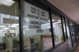 JAMM AQUINO/JAQUINO@STARADVERTISER.COM 
                                The Unemployment Insurance Claims office in Honolulu, Hawaii.