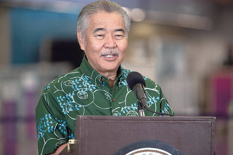 STAR-ADVERTISER
                                Gov. David Ige spoke during an Oct. 7 press conference about the Pre-Travel Testing Program. Ige joined Spotlight Hawaii today for a livestream and took viewer questions.