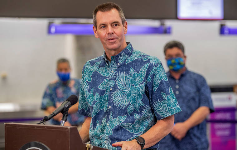 STAR-ADVERTISER
                                Hawaiian Airlines President and CEO Peter Ingram.