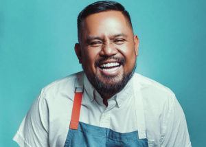 COURTESY CLARKSON POTTER PUBLISHERS
                                Sheldon Simeon grew up in Hilo (class of 2000, Hilo High) amid an extended family of great cooks, his parents’ home a weekend gathering place for food and drink. He started cooking with his dad “right out the womb,” he said.