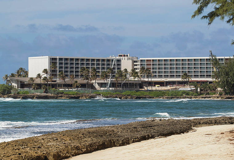 CINDY ELLEN RUSSELL / CRUSSELL@STARADVERTISER.COM
                                Pictured is an overall view of the Turtle Bay Resort.