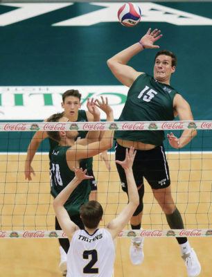 A strategic move in Hawaii’s rotation has enabled middle blocker Patrick Gasman to make a bigger impact in the match