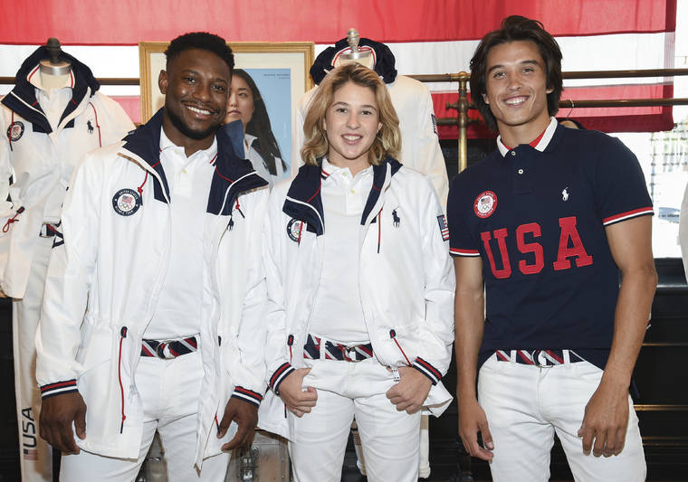 Ralph Lauren unveils crisp white Team USA Olympic uniforms | Honolulu ...