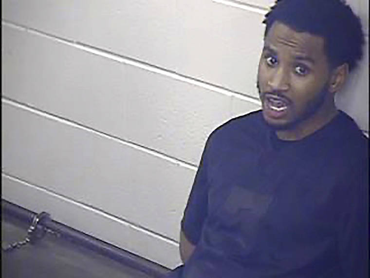 ASSOCIATED PRESSv
                                In this undated photo provided by the Jackson County Detention Center, In Kansas City, Missouri shows Trey Songz. Prosecutors have declined to file charges against R&B artist Trey Songz stemming from an altercation with police officers at the AFC championship game in Kansas City.