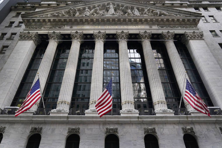 ASSOCIATED PRESS
                                The New York Stock Exchange was seen in New York, Nov. 23. President Joe Biden is expected, today, to propose doubling the tax rate that the highest-earning Americans pay on profits made from stocks and other investments.