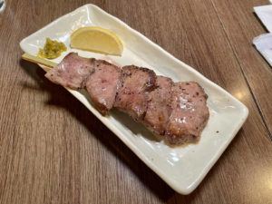 NADINE KAM / SPECIAL TO THE STAR-ADVERTISER
                                Grilled beef tongue is among signature dishes at Shingen.