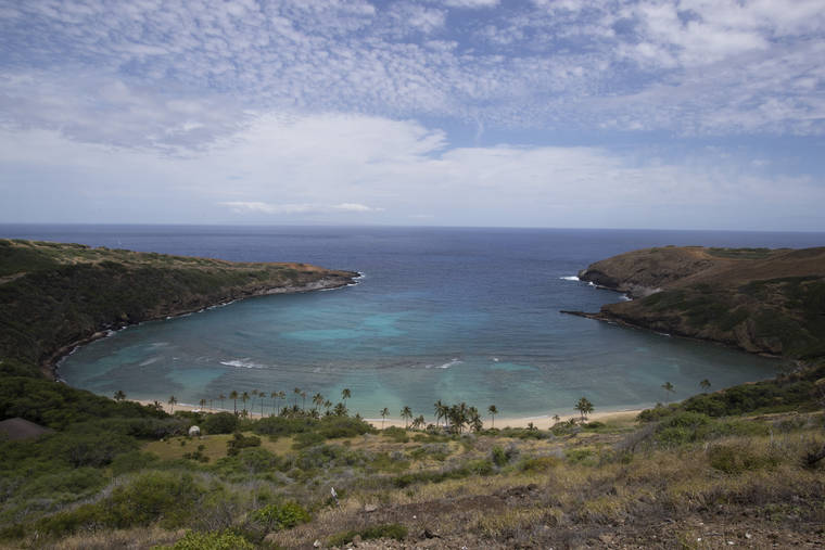 CINDY ELLEN RUSSELL / CRUSSELL@STARADVERTISER.COM
                                City officials announced today the launch of a online reservation system for Hanauma Bay to the public, with the first slots available starting Wednesday.