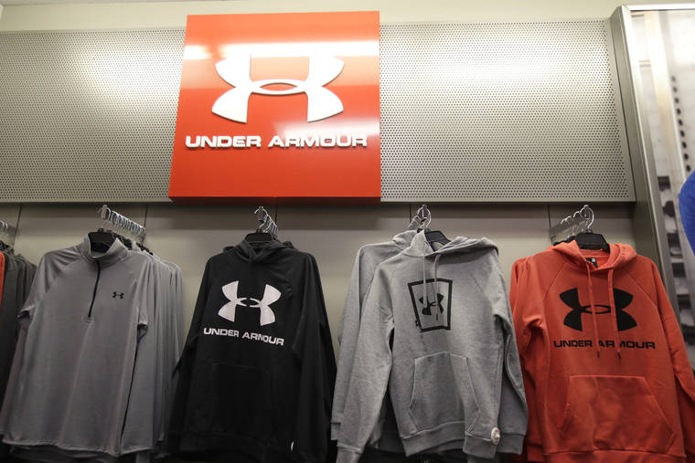 ASSOCIATED PRESS / 2019
                                Under Armour clothes are displayed at a Kohl’s store in Colma, Calif.