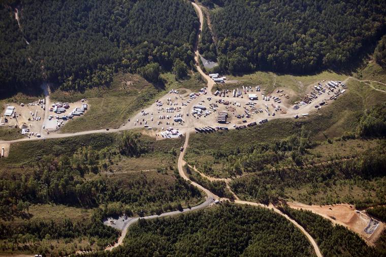 ASSOCIATED PRESS
                                Vehicles were seen, in Sept. 2016, near Colonial Pipeline in Helena, Ala. North America’s biggest petroleum pipeline is in a race against time to overcome paralyzing cyberattacks as gas station supplies dwindled and North Carolina declared a state of emergency with cars lining up for fuel.