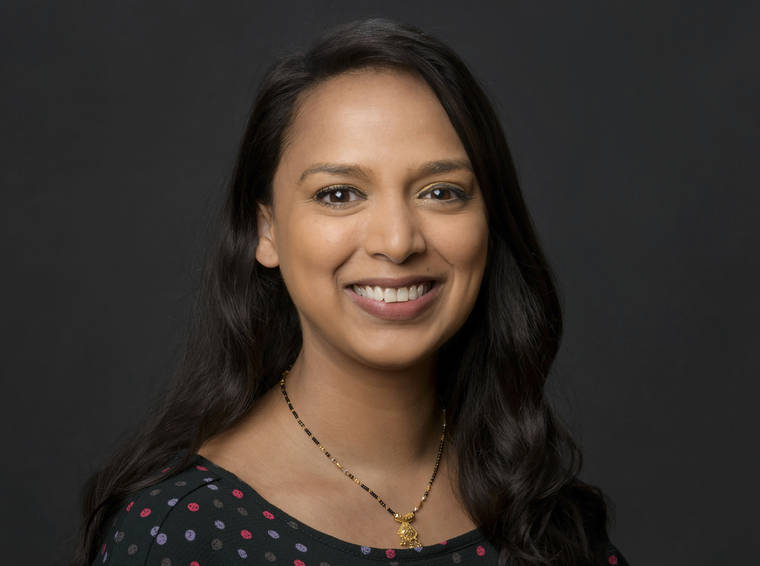 BRANDON O’NEAL/CONDE NAST VIA ASSOCIATED PRESS
                                This image released by Conde Nast shows Versha Sharma, newly named editor in chief of Teen Vogue, replacing Alexi McCammond.