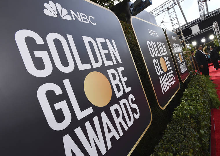 ASSOCIATED PRESS / 2020
                                Signage promoting the 77th annual Golden Globe Awards and NBC appears in Beverly Hills, Calif.