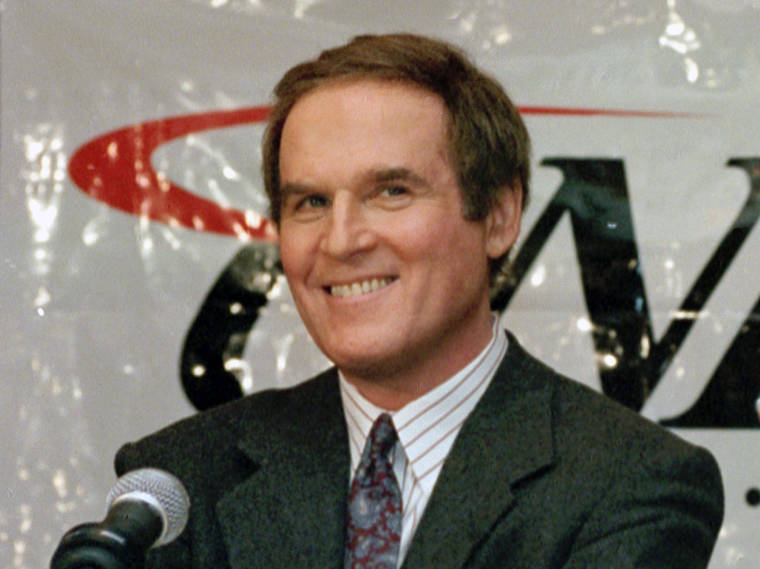ASSOCIATED PRESS / 1994
                                Actor/comedian Charles Grodin, appears at a news conference announcing him as host of CNBC’s new primetime show “Charles Grodin” in New York.