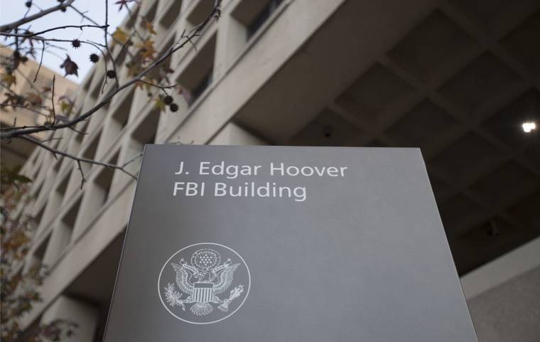 ASSOCIATED PRESS
                                The J. Edgar Hoover FBI building in Washington, seen in Nov. 2017.