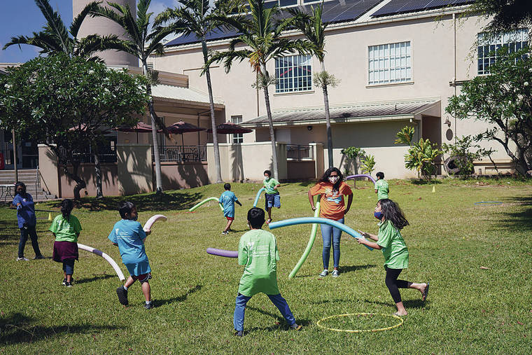 COURTESY YMCA OF HONOLULU
                                The YMCA has 10 locations on Oahu, offering a variety of activities for youth such as science experiments or outdoor games.
