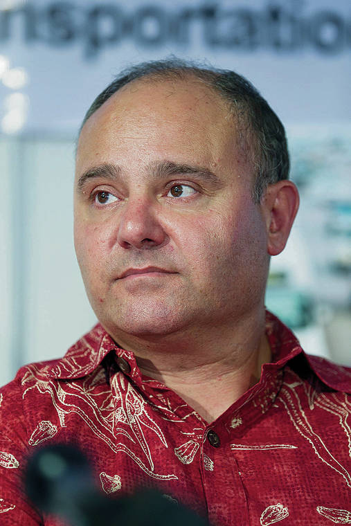 Panos Prevedouros is a civil engineering professor at the University of Hawaii-Manoa.