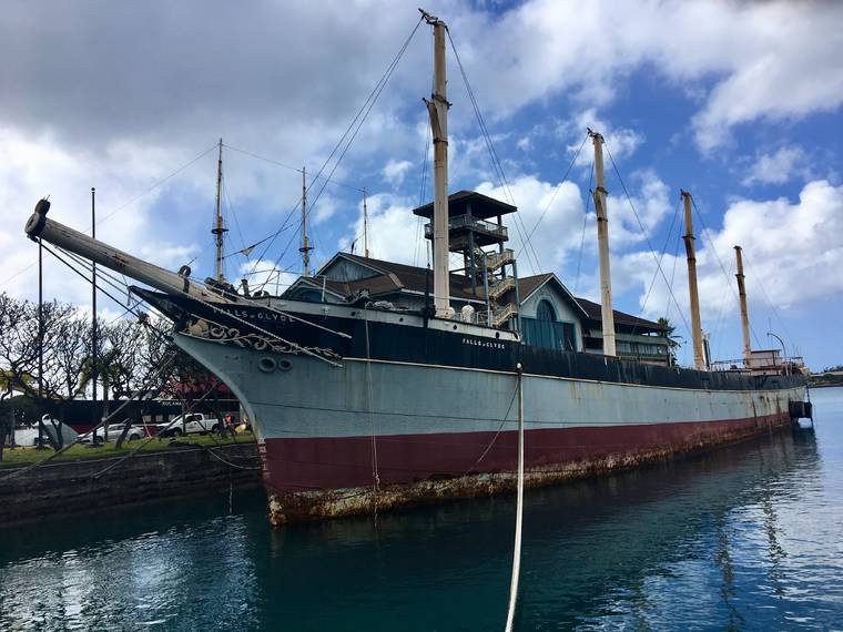 NINA WU / 2019
                                State officials have put out a bid for the disposal of the historic Falls of Clyde ship, with an upcoming deadline of this Friday, to the objection of supporters still trying to save it.