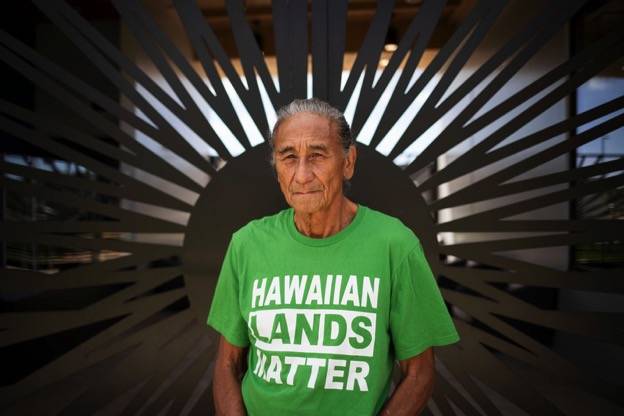 CINDY ELLEN RUSSELL / CRUSSELL@STARADVERTISER.COM
                                Mike Kahikina served on the Hawaiian Homes Commission from 2011-2019. He was stunned to learn that the federal government was selling excess property that could have gone to the land trust that he and other commissioners oversaw.
