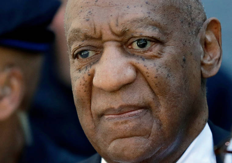 ASSOCIATED PRESS
                                Actor and comedian Bill Cosby departed the courthouse, in April 2018, after he was found guilty in his sexual assault retrial, at the Montgomery County Courthouse in Norristown, Pa. Pennsylvania’s highest court has overturned comedian Bill Cosby’s sex assault conviction.