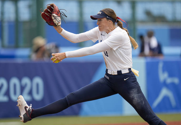 Monica Abbott’s 1-hitter leads U.S. over Canada in softball | Honolulu ...