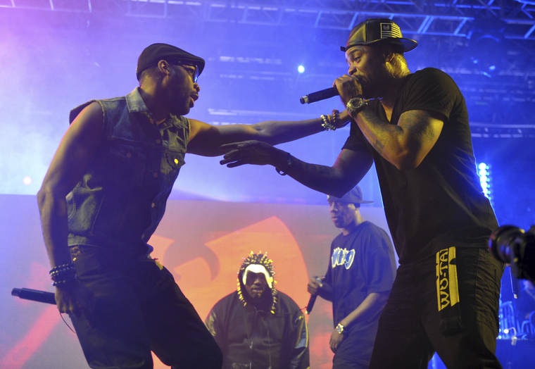 ASSOCIATED PRESS / 2013
                                Robert Fitzgerald Diggs, aka RZA, left, and Clifford Smith, aka Method Man, of Wu-Tang Clan, right, performing at the second weekend of the 2013 Coachella Valley Music and Arts Festival in Indio, Calif.