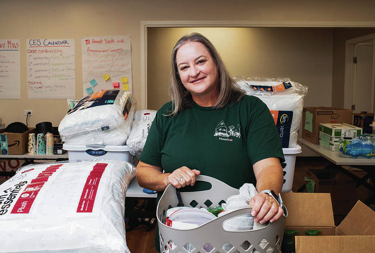 CINDY ELLEN RUSSELL / CRUSSELL@STARADVERTISER.COM
                                Laura E. Thielen is the executive director of Partners in Care, the nonprofit organization tracking homeless population and its needs.