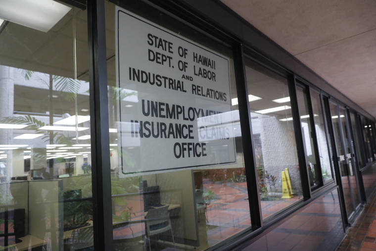 STAR-ADVERTISER
                                The Unemployment Insurance Claims office was seen in March 2020 in Honolulu. People with unemployment benefit issues will be able to meet in person with state labor officials on all islands beginning Sept. 7, the day after Labor Day.