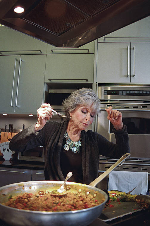 NEW YORK TIMES
                                Rita Moreno’s showed off her cooking chops during an interview about one of her recent projects: starring in the Netflix reboot of “One Day at a Time.”